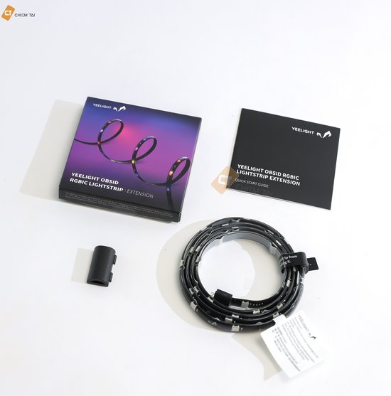 Rallonge pour bande lumineuse Yeelight Obsid RGBIC - 1 mètre - extensible jusqu'à 5 mètres