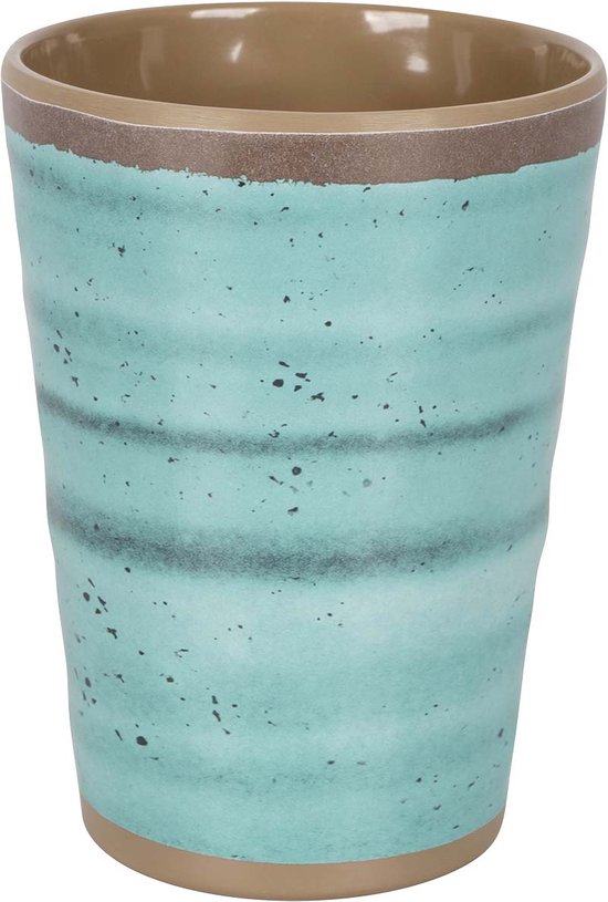 Bo-Camp - Tasse - Halo - Bleu - Lot de 4
