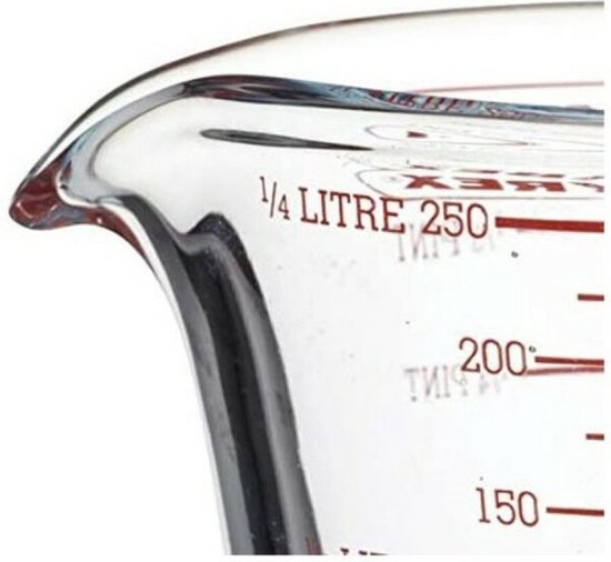 Tasse à mesurer, 0.25 litres - Pyrex | Classic Prepware