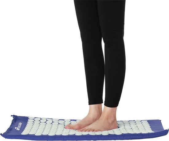 tectake - tapis d'acupression bleu