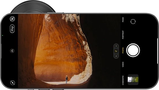 Téléobjectif Shiftcam LensUltra 60 mm – Zoom optique 2-5x – Excellent contrôle de la profondeur de champ – Fabriqué en verre de fluorite et en aluminium – Noir