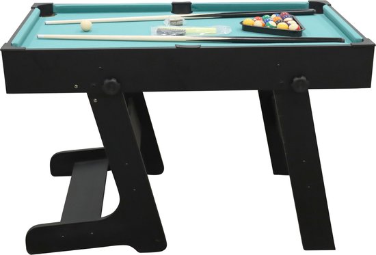 Table de jeux multifonctionnelle Cougar 16-en-1 – Table de jeux noire avec 16 jeux – Accessoires inclus – Pour enfants et adultes