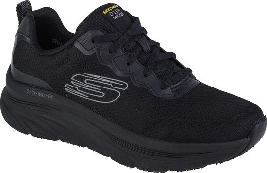 Skechers D'Lux Walker - Scrambler 232264-BKCC, Homme, Noir, Baskets, pointure : 42,5