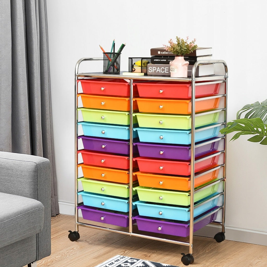 Coast Organizer - 20 tiroirs - 4 roulettes - 88 x 64 x 39cm