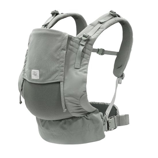 Stokke Limas Mesh, Glacier Green - Porte-bébé respirant fabriqué à partir de tissus de haute qualité - Convient aux bébés à partir de 1 mois / 4-15 kg - Comprend une pochette amovible pour les affaires indispensables