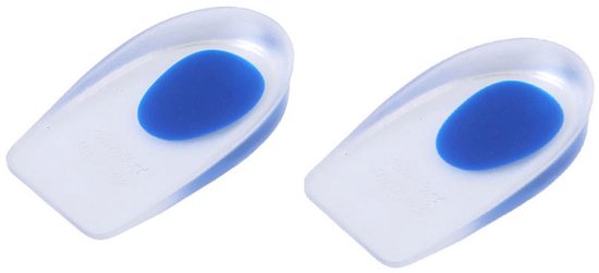 Wellhealth - Coussinets d'épine calcanéenne confortables pour un soutien supplémentaire - Hommes - 2 paires