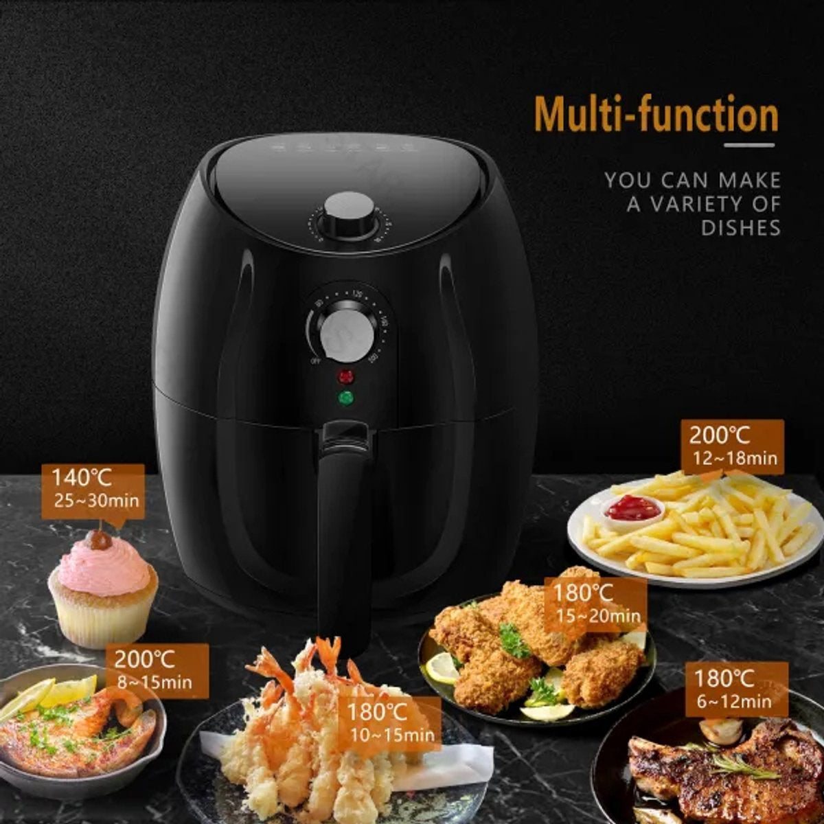 Friteuse sans huile Aigostar - 3,5 litres - 1 500 W