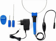 Coupeur de mousse de polystyrène Velleman 3 en 1, avec 3 accessoires et adaptateur électrique, 8 W