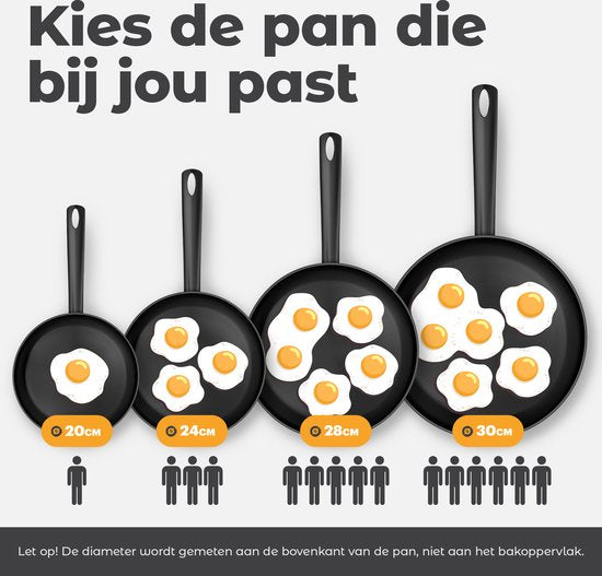 Poêle KitchenAid Multi-Ply ø 24 cm - acier inoxydable - induction - antiadhésive - sans PFAS