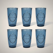 Verres à boire Dexam Sintra - lot de 6 - bleu d'encre