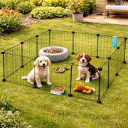 Enclos pour animaux Ceruzo 105 cm – Enclos pour chiots – Modulaire – Pour lapins et cochons d'Inde