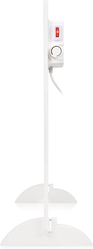 Radiateur à panneaux infrarouges Tristar KA-5090 - 425 watts - Thermostat réglable - Indice de protection IP44 (résistant aux éclaboussures) - Blanc
