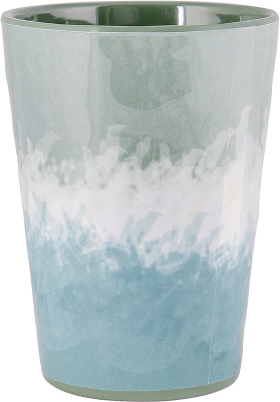 Bo-Camp - Tasse - Halo - Bleu/Vert - 4 pièces