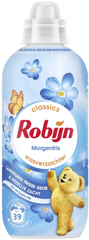1 x Robijn – Adoucissant – Fraîcheur du matin – 780 ml - Câble - Câbles - Système de câbles - Système de câbles