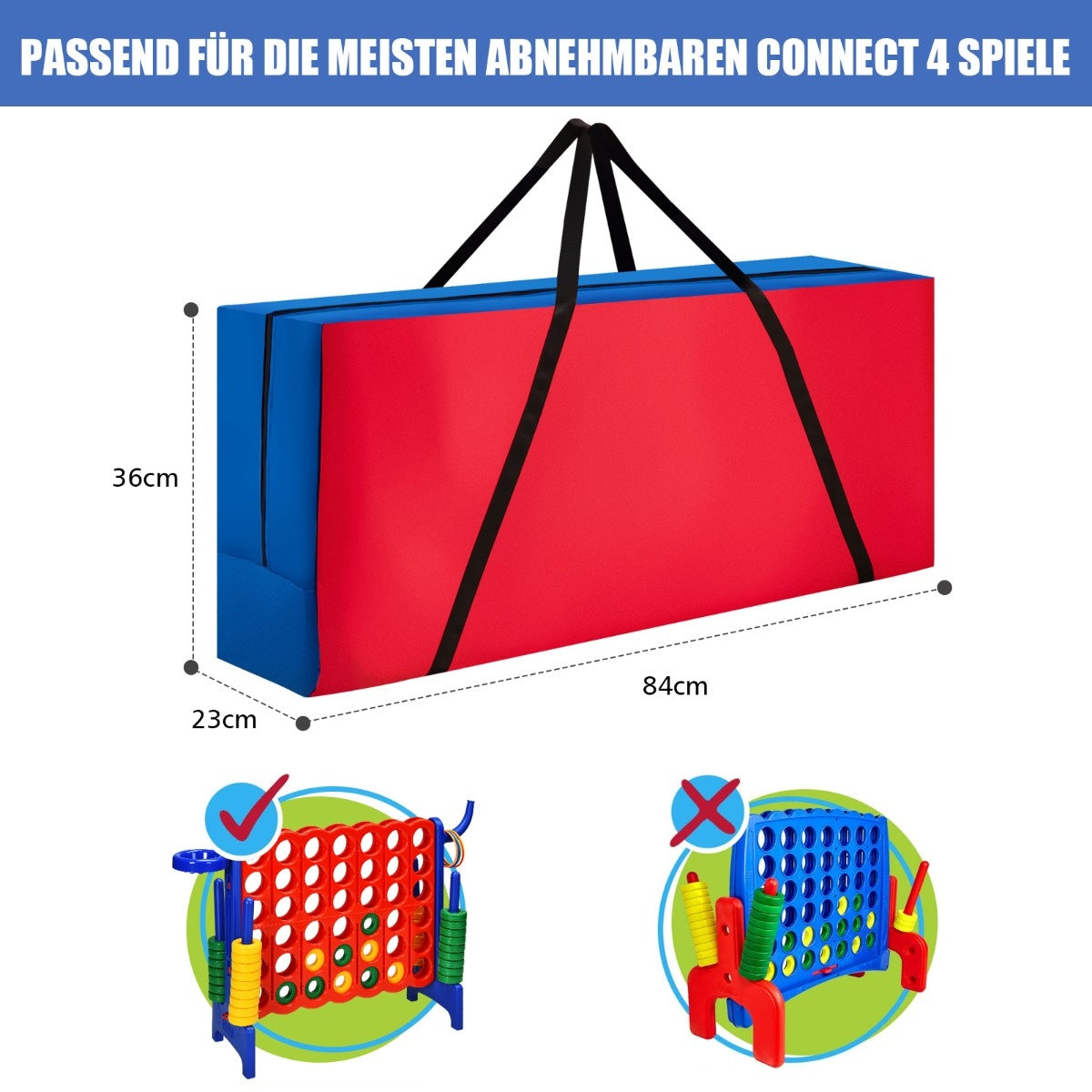 Coast Carrier Bag for 4 victories sac de rangement (non inclus) 84 x 22,5 x 35 cm