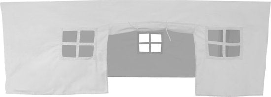 Tente de table Sunny Nova Crème - Tente de jeu avec fenêtres et porte, 100 % coton - Pour s'amuser en toute sécurité et durablement