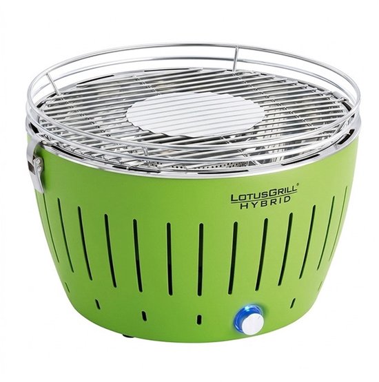 Barbecue de table LotusGrill Classic Hybrid - Ø 350 mm - Vert
