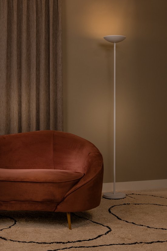 Lucide ZENITH - Lampadaire - LED à intensité variable - 1x20 W 3000 K - Blanc