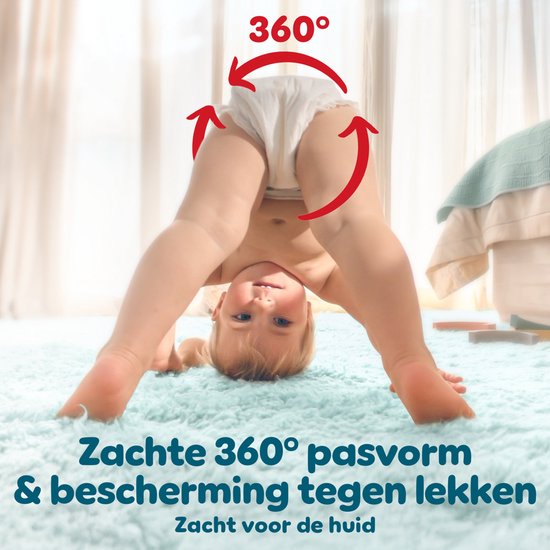 Pampers Premium Protection Pants, taille 4, 168 couches-culottes, 9 kg à 15 kg