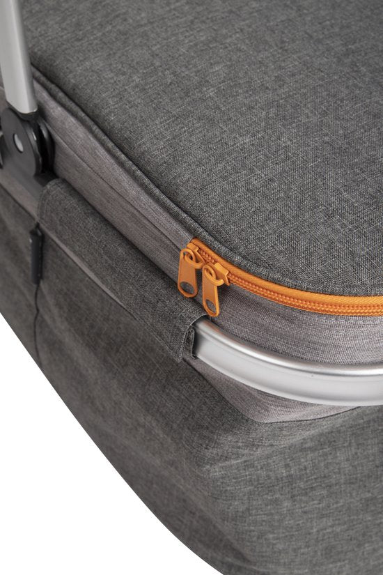Bo-Camp - Sac isotherme - Panier isotherme - Gris - Polyester - 20 litres