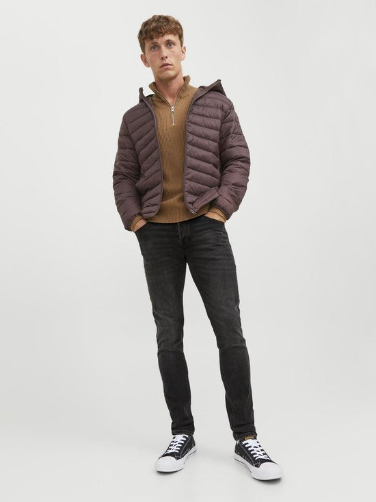 Jack & Jones Glenn Original Slim Fit Jeans - Hommes - Denim - Slim Fit - Denim noir - L36 X L34
