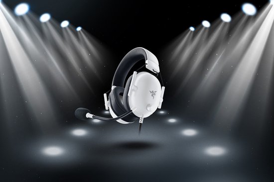 Razer Blackshark V2 X - Casque gaming - Son surround 7.1 - PS4/PC/Xbox One/Nintendo Switch/Mobile - Blanc