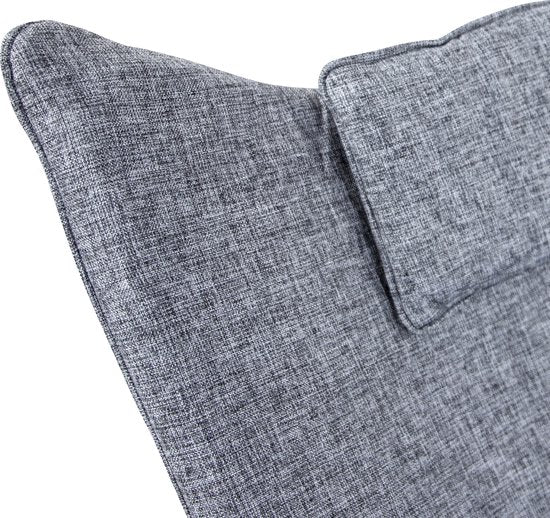 Bo-Camp - Urban Outdoor - Fauteuil de détente - Bloomsbury - M - Polyester Oxford - Gris