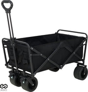 Infinity Goods Bolder Cart XL - pliable - capacité de charge de 180KG - roues pivotantes - 95 x 57 x 96 CM - réglable - noir