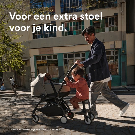 Stokke YOYO Board - Facile à installer sur la poussette YOYO - Siège supplémentaire pour les enfants pesant jusqu'à 20 kg