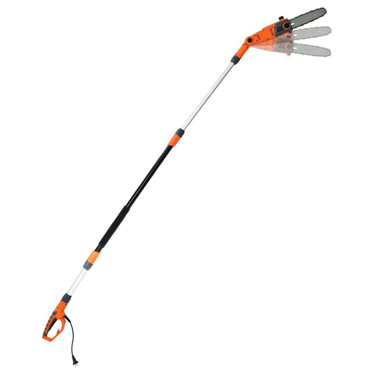 Scie d'élagage électrique Coast - manche télescopique 212-286 cm - tête réglable - 750W