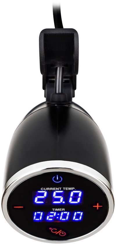 Princess 267003 Sous Vide Stick - Étanche IPX7 - Sonde de cuisson sous vide - Réglage précis de la température - Écran tactile - 1 200 W