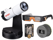 Kit d'observation Bresser NASA et télescope PushTo 70/350 mm – Noir – Acier inoxydable et plastique