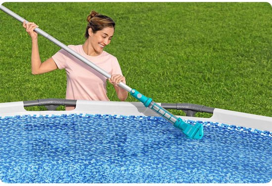 Best - Way - Aspirateur de piscine - Bleu - 252 x 17 cm - Aluminium