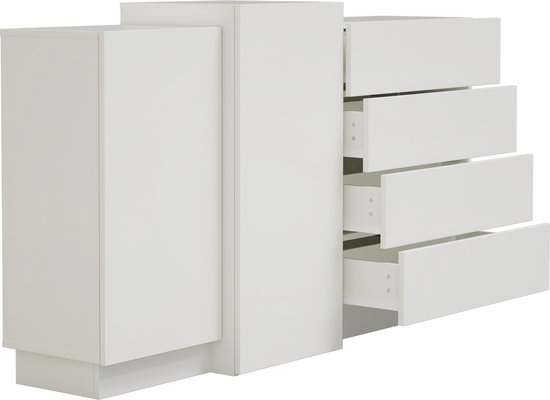 VDD - Armoire - Armoire murale - Buffet - Commode - Blanc - Moderne