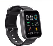 Kendox Life Tracker - Montre connectée - Montre de fitness étanche avec suivi des signes vitaux 24 h/24, 7 j/7, 18 modes sportifs, analyse du sommeil - , fonction d'appel et de messagerie - iOS et Android