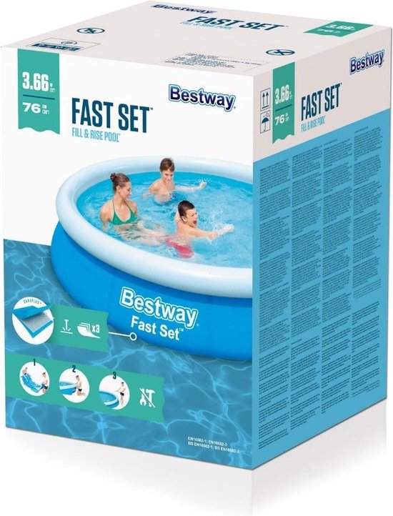 Piscine Bestway Fast Set 366 cm