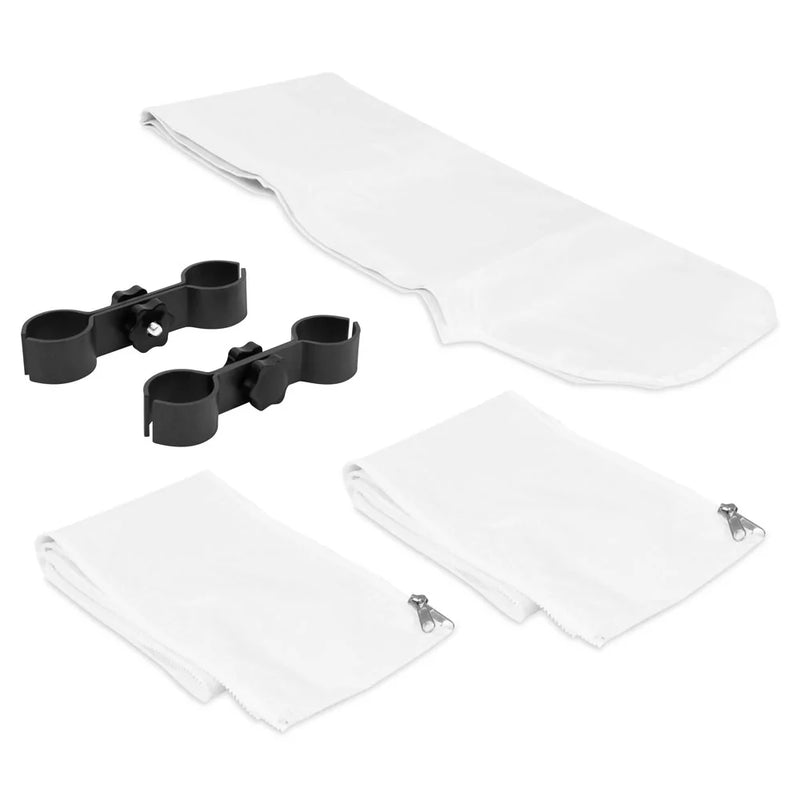 Système d'assemblage Vonroc pour tente de réception Premium PT502XX de 3 × 4,5 m – Blanc