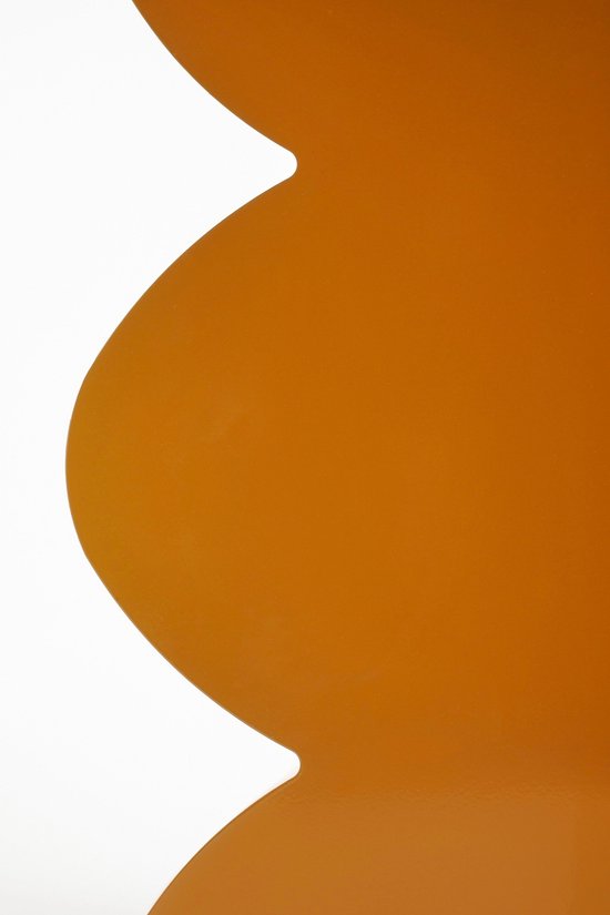 Table d'appoint Rafi de Mica Decorations - H40 x Ø45 cm - Fer - Marron