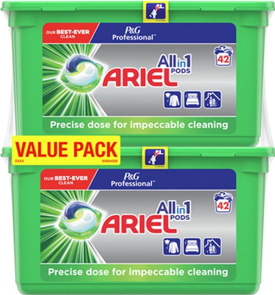Ariel Professional Regular, capsules de lessive, 2 x 42 lavages