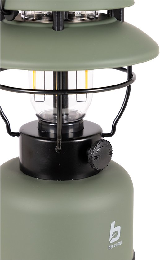 Bo-Camp - Industrial - Lanterne de table - Lucerne - Rechargeable - 160 lumens