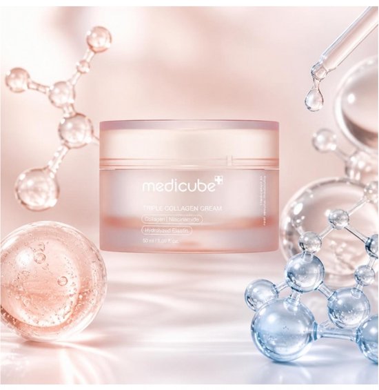 Medicube - Crème Triple Collagène 4.0 - Tous types de peau - 50 ml - Soins de la peau coréens