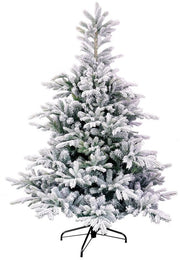 Black Box Trees Grimshaw - Sapin de Noël artificiel - H 185 x Ø 132 cm - Vert givré