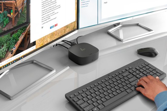 HP 330 - Clavier et souris sans fil - Qwerty - Noir