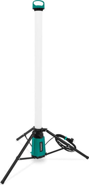 VONROC PRO Lampe de chantier 360° - LED - 76W - avec trépied/trépied - Très puissant : 11.500 lumens - hauteur : 151 cm - câble de 5 mètres