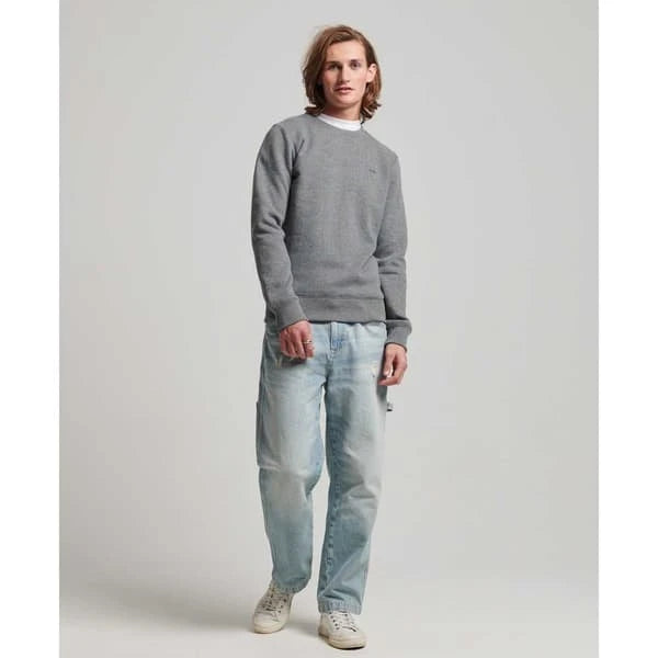 Sweat-shirt Superdry Vintage Logo pour homme - gris - taille S