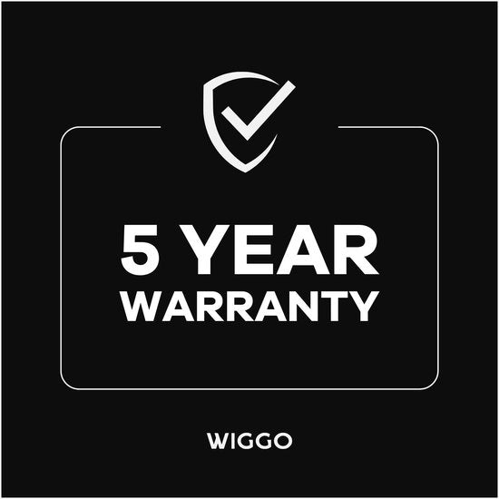 Wiggo WMO-E4562H(B) - Mini-four autonome avec plaque de cuisson - Électrique - 60 cm - 45 litres - 3 534 W - Garantie 5 ans - Noir