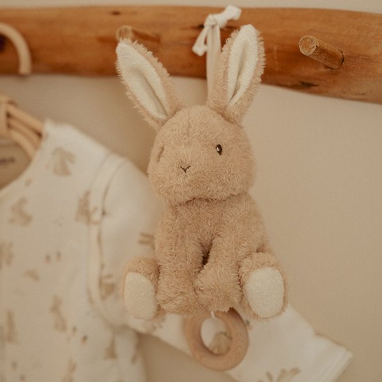 Little Dutch Newborn Naturals Boîte à musique Baby Bunny