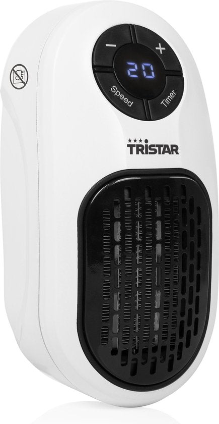 Radiateur électrique Tristar KA-5084 - Radiateur compact - Protection contre la surchauffe - Fonction minuterie