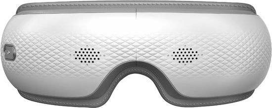SKG – Appareil de massage des yeux sans fil – 5 modes de compression + chaleur et Bluetooth – ES300 – Blanc