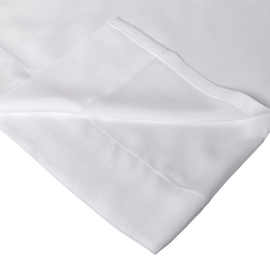 Home by TEMPUR - Sur-matelas - 90 x 200 x 9 cm - Blanc & Fibres de Bambou - Doux et soyeux - Chambre à coucher & Confort - Infroissable et résistant au séchage